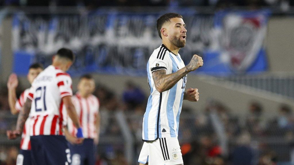 Con un golazo de Nicolás Otamendi, Argentina le ganó 1 a 0 a Paraguay