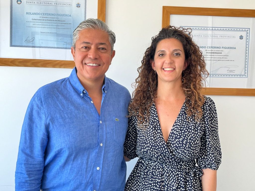 Rolando Figueroa anunció a Ana Servidio como integrante de su gabinete