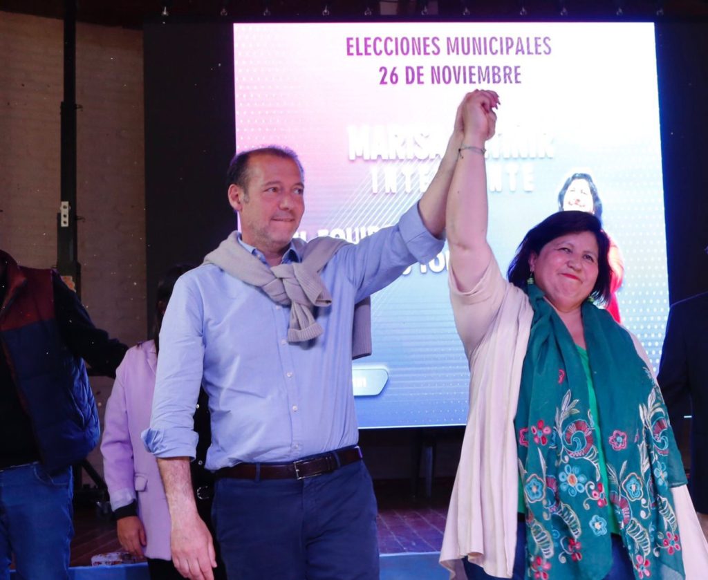 Gutiérrez y Figueroa felicitaron a Antiñir por la victoria electoral