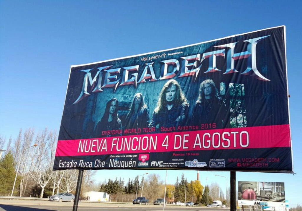 Megadeth regresa a la Argentina en abril del 2024