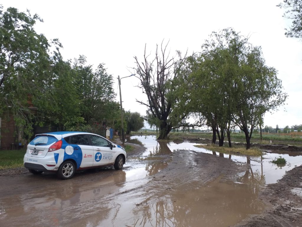 El sur y este de la ciudad son los lugares más afectados tras la lluvia