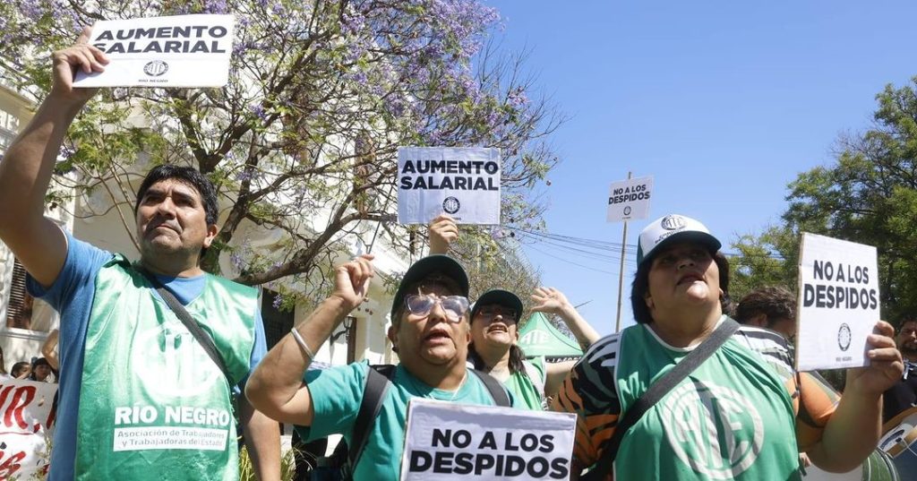 Estatales rionegrinos paran por 24 horas