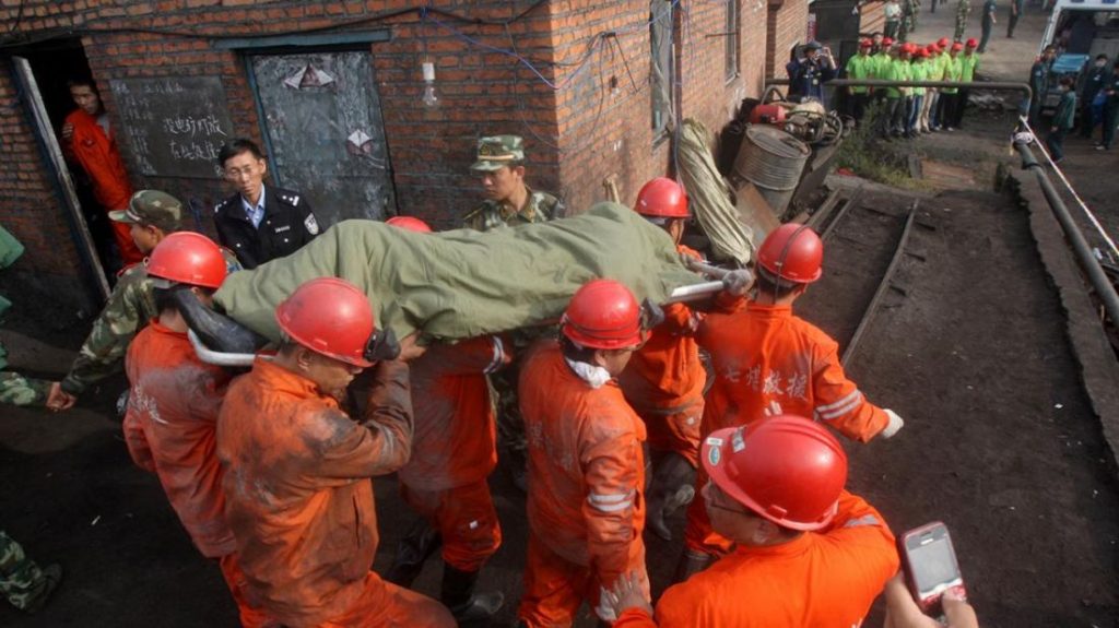 Accidente fatal en una mina en China