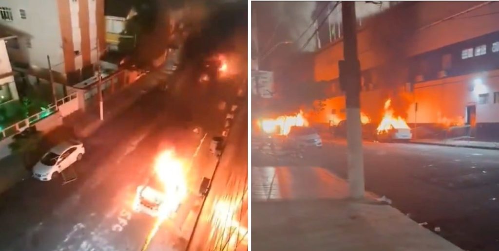 Brasil: Santos descendió y hubo disturbios en la calle