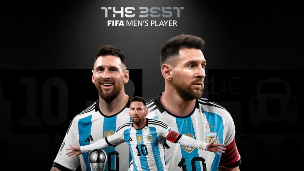 Messi ganó su tercer premio The Best al mejor jugador del mundo