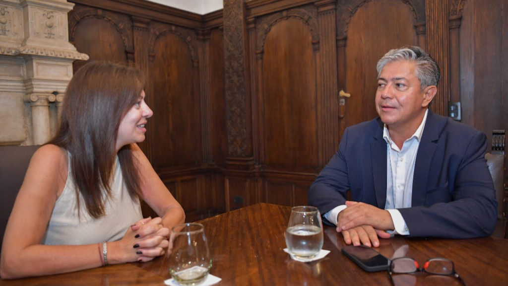 Figueroa se reunió con la ministra de Capital Humano de la Nación