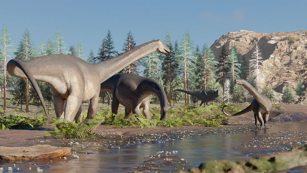 Neuquén: hallaron uno de los últimos dinosaurios de cuello largo y pico de pato