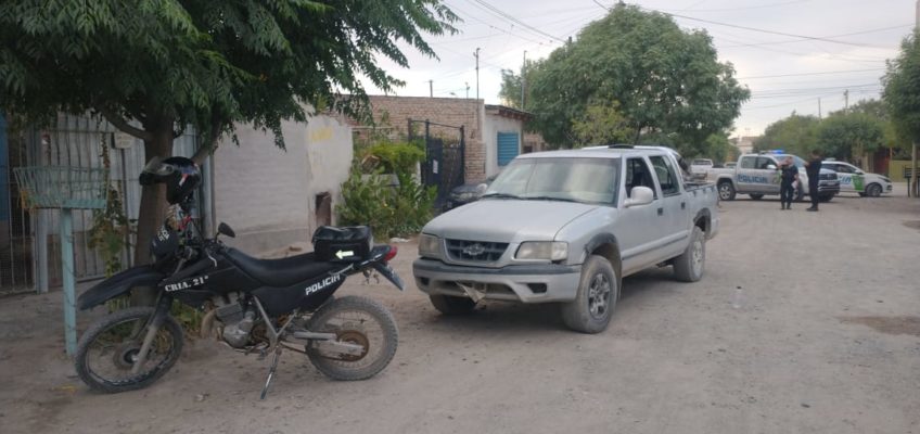 La policía recuperó una camioneta robada en Paso Córdoba