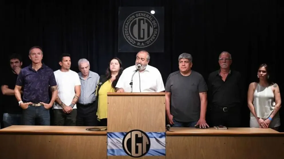 La CGT anunció su segundo paro general contra el Gobierno de Milei