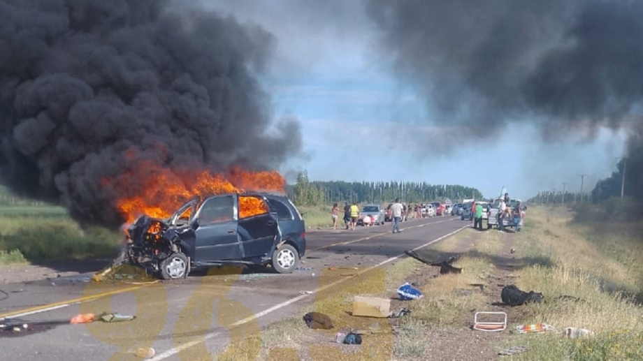 Trágico accidente vial en ruta 250