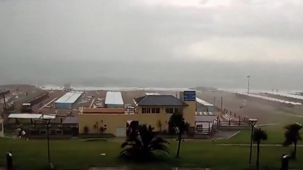 Falleció un joven tras el temporal de viento y granizo en Miramar