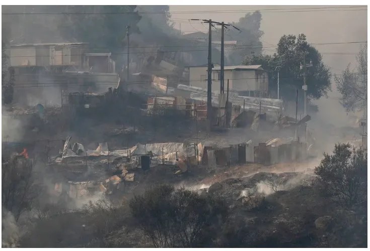 Confirmaron 51 muertes por los incendios forestales en Chile