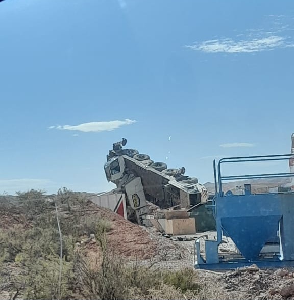 Accidente en Aguada del Chañar