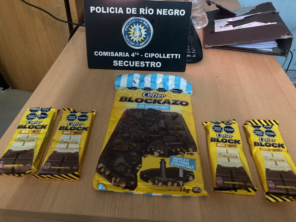 Charlie y los chocolates robados: Hombre fue demorado por hurtar en un kiosco