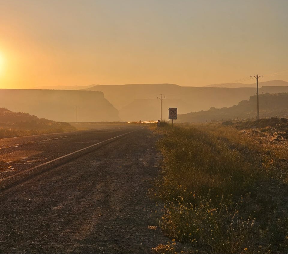 Ruta 40 cortada hasta nuevo aviso por un incendio forestal en La Rinconada