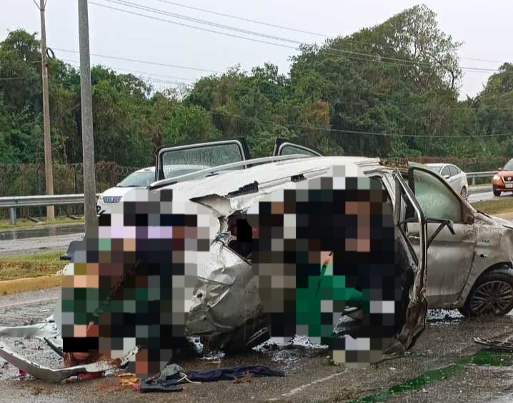 Accidente: Cinco turistas argentinos murieron en Playa del Carmen