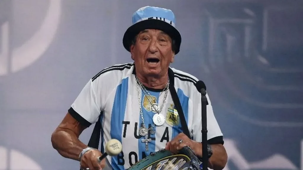 Murió «Tula», el reconocido hincha de la Selección Argentina