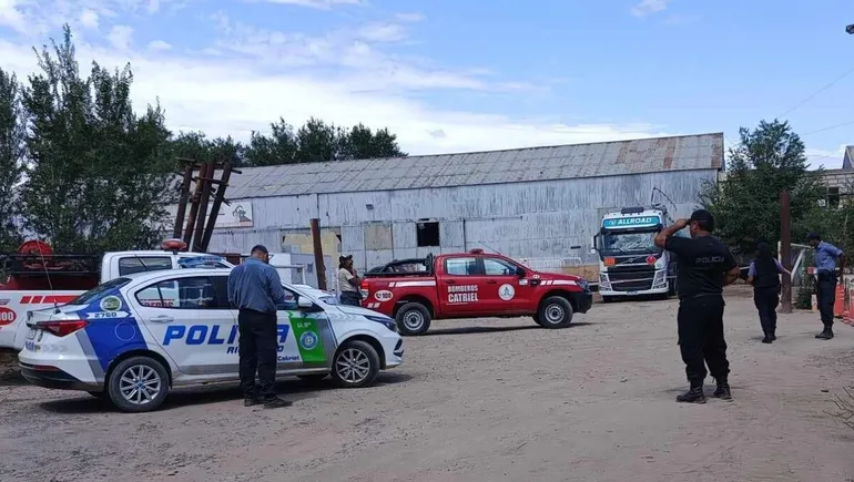 Explotó un tanque de combustible en Catriel