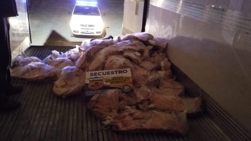 Río Negro: Secuestran varios kilos de carne ilegal en diferentes operativos