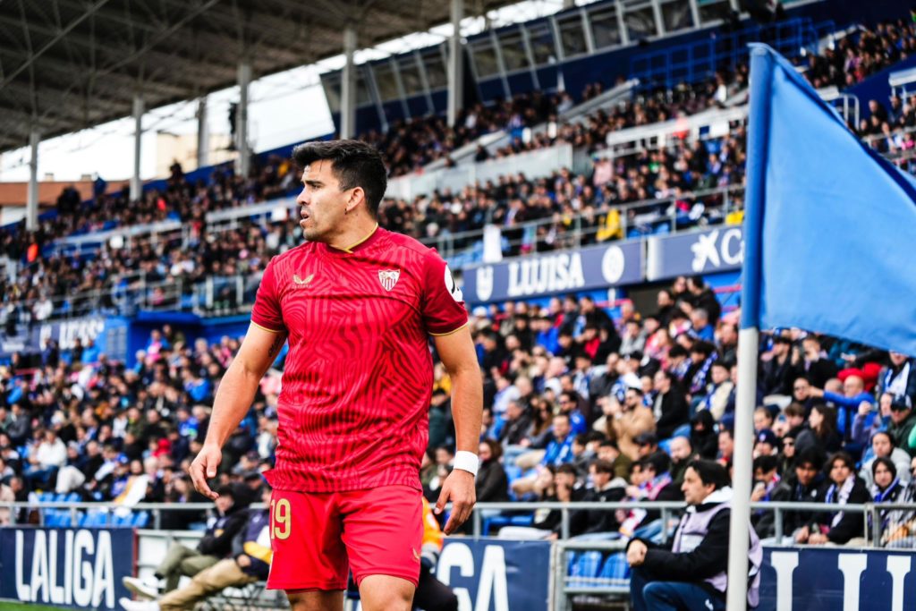 Marcos Acuña fue víctima de un episodio de racismo en el partido contra Getafe