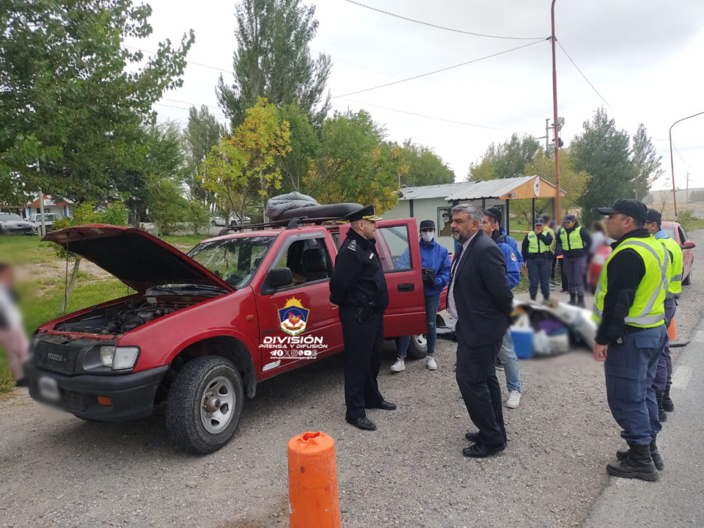 Encuentran drogas y un embrión humano durante un operativo de tránsito