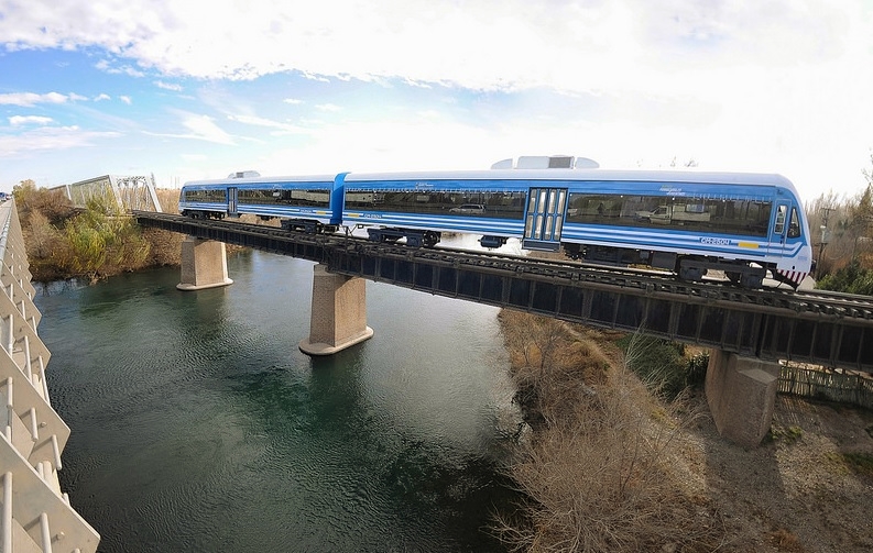 Se activaron las cámaras en el puente ferroviario