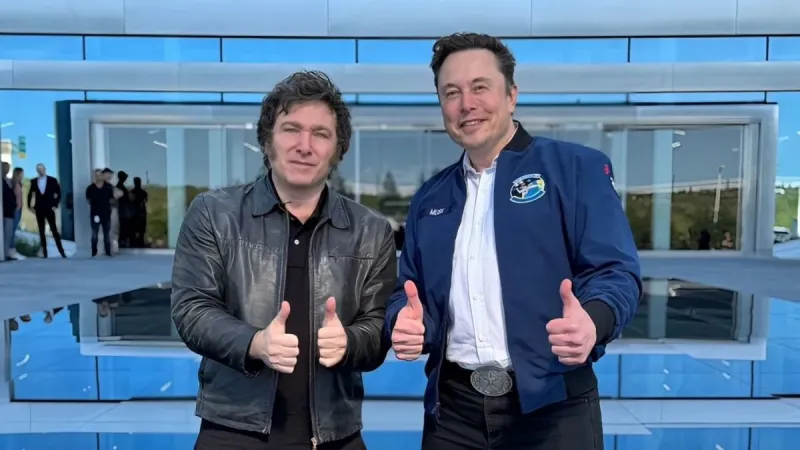 Javier Milei se reunió con Elon Musk en Texas