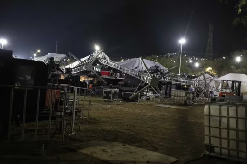México: al menos nueve muertos tras el derrumbe de un escenario en un acto político