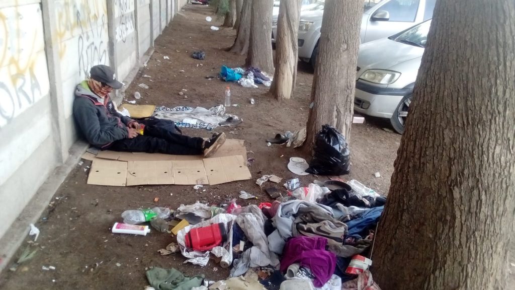La vulnerabilidad de vivir en la calle