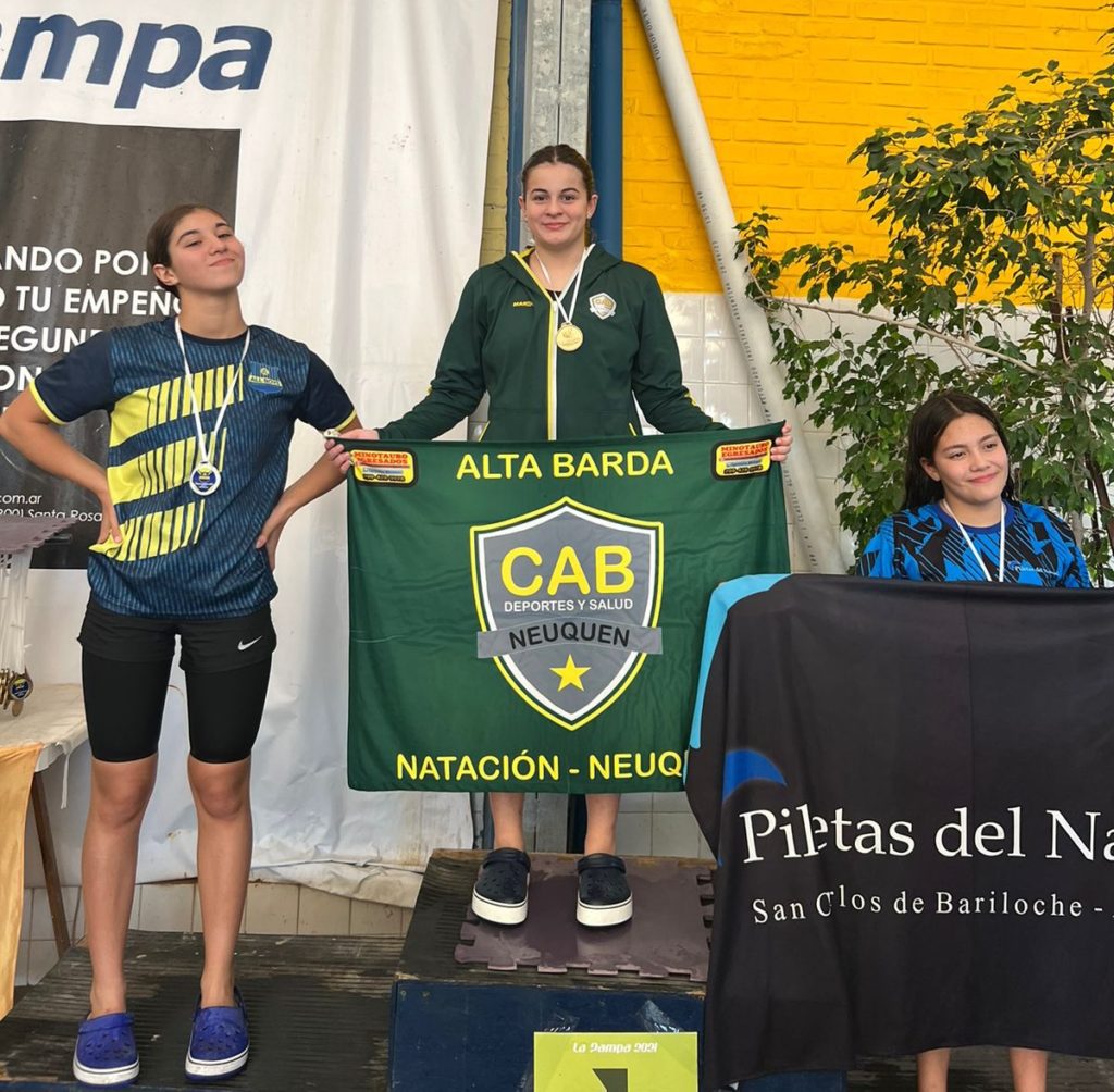 Natación: El club Alta Barda tuvo un gran desempeño en el torneo Patagonia Norte 2024