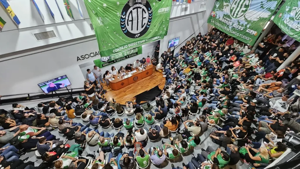 ATE realizará un Plenario Federal este lunes para definir nuevas medidas de fuerza