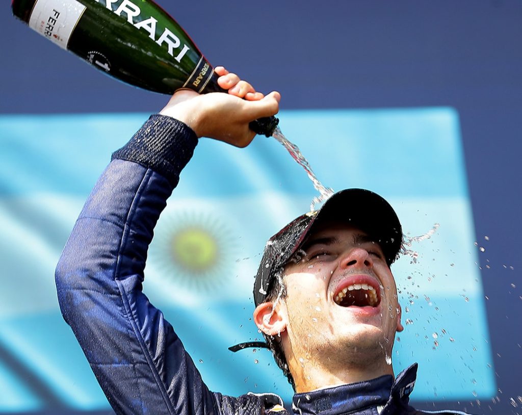 Franco Colapinto ganó su primera carrera en Fórmula 2