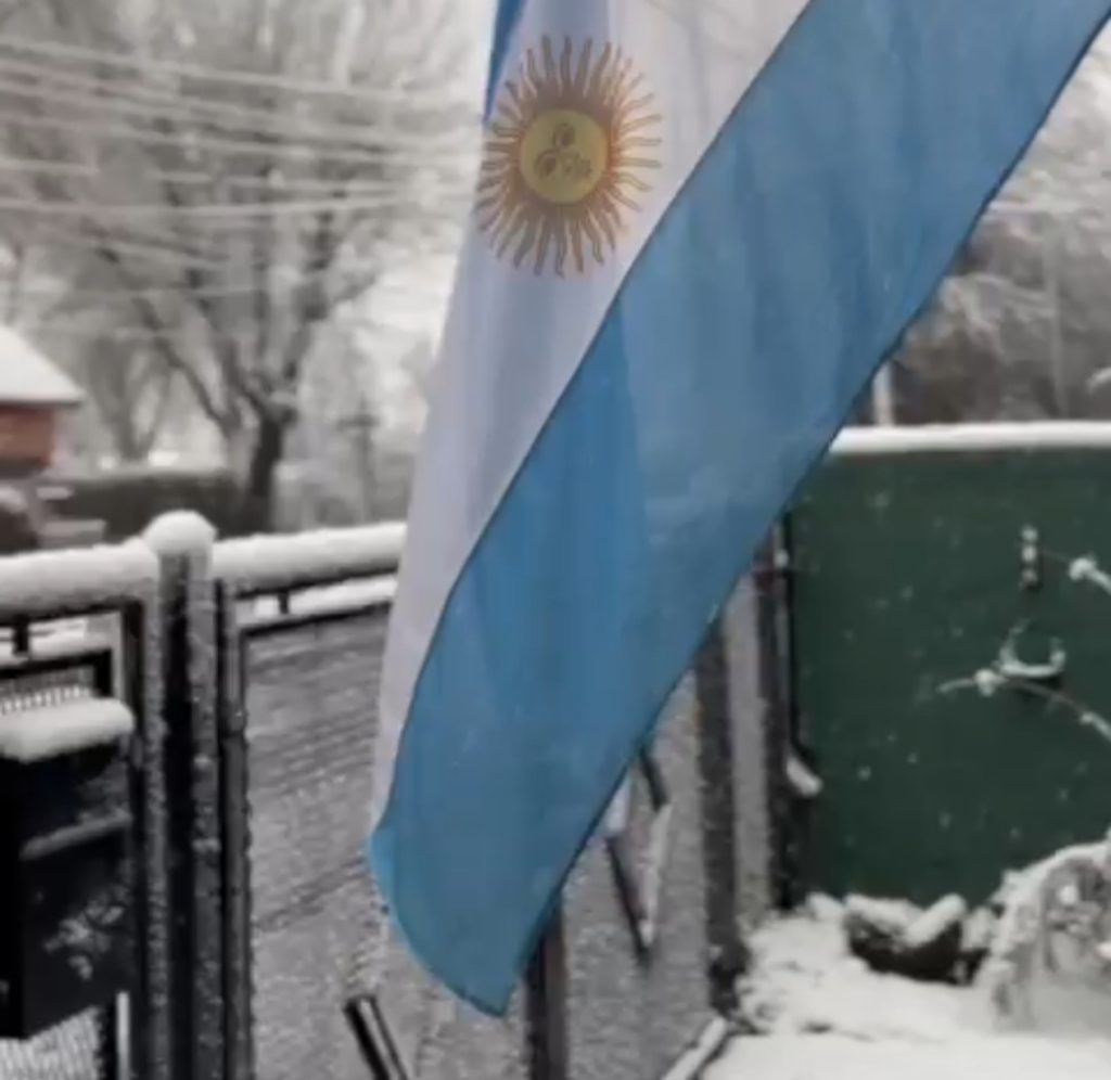 La Patagonia registra las temperaturas más frías de América