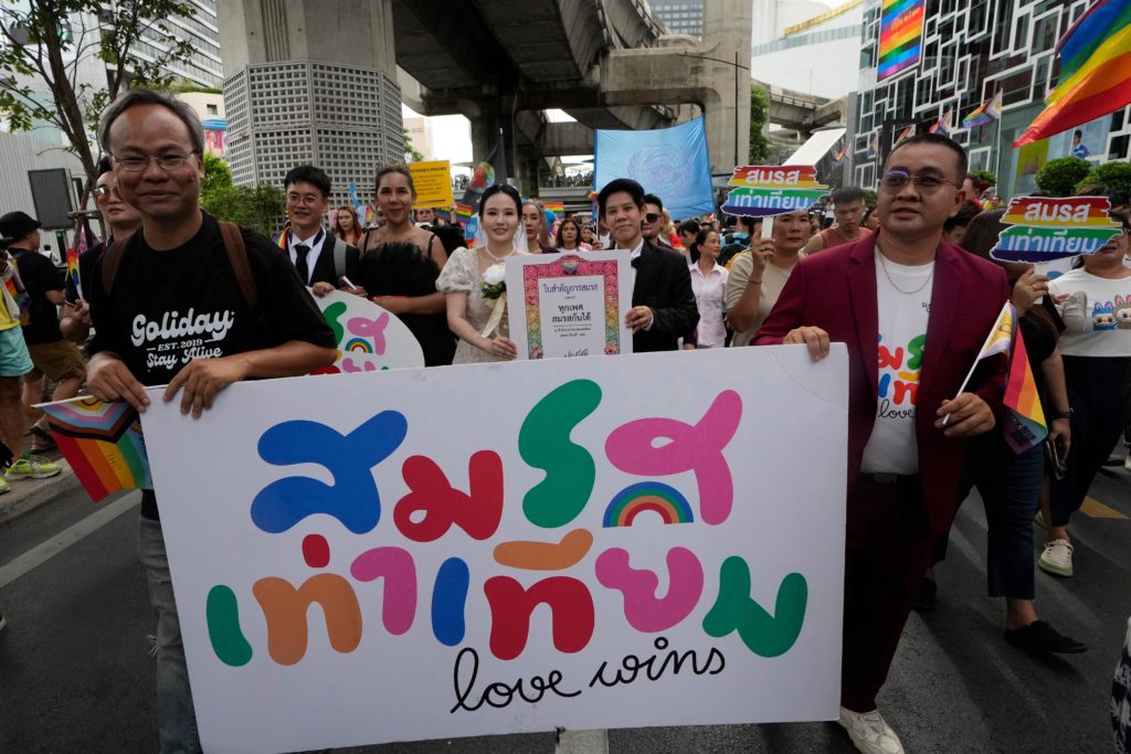 Tailandia aprobó el matrimonio igualitario