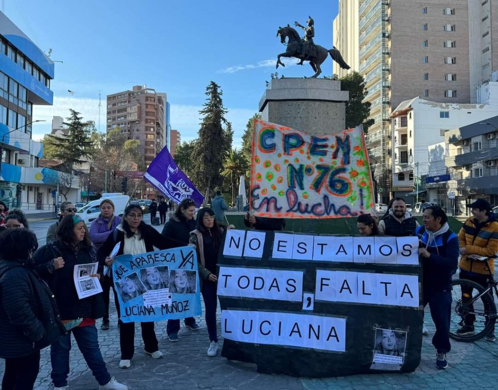 Se cumple un año de la desaparición de Luciana Muñoz en Neuquén capital