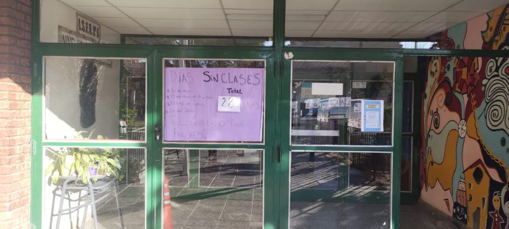 ISFN 6 sin actividades por problemas edilicios