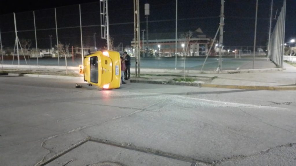 Lunes de terror para un taxista de la ciudad