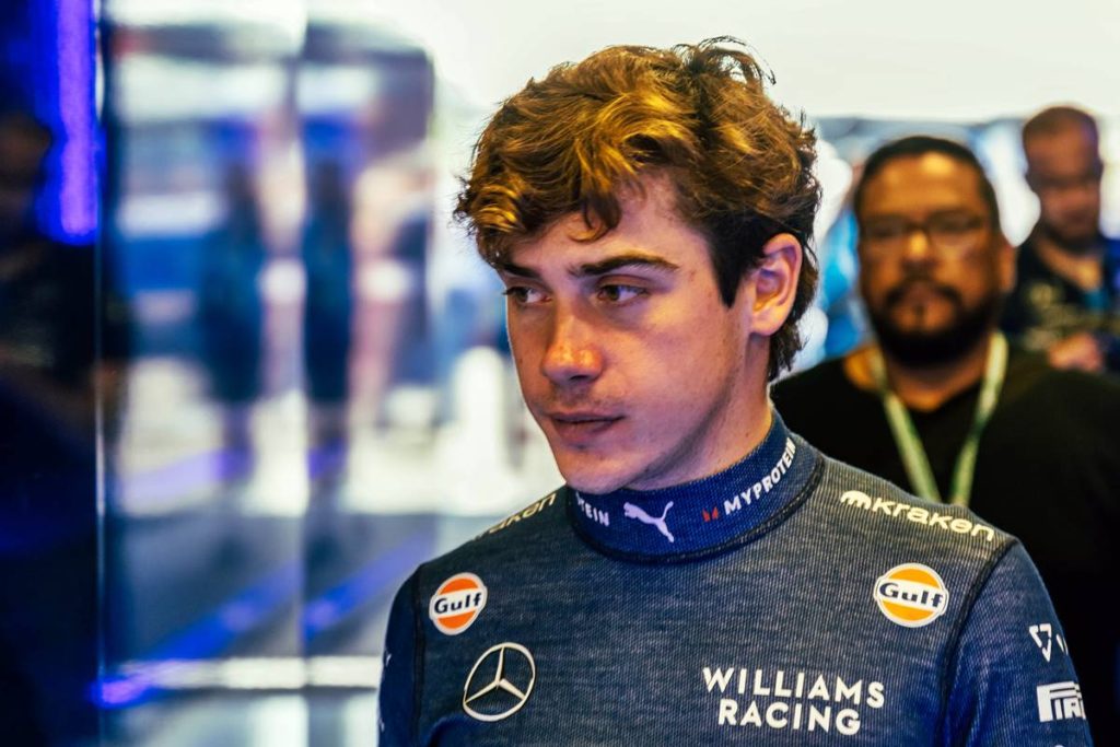 Colapinto largará 16° en el Gran Premio de México