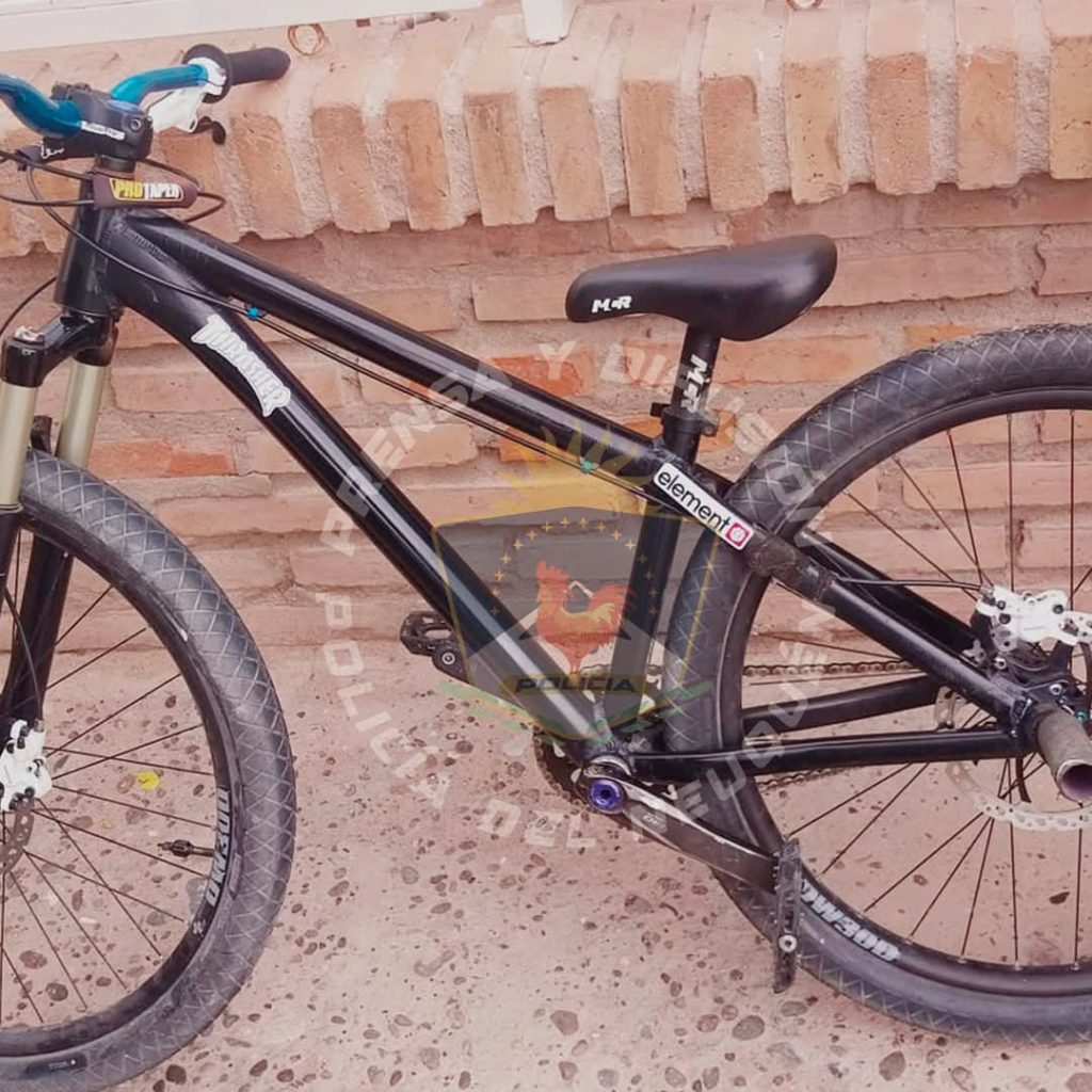 Costosa bicicleta robada en Buenos Aires era vendida en redes sociales en Rincón de los Sauces