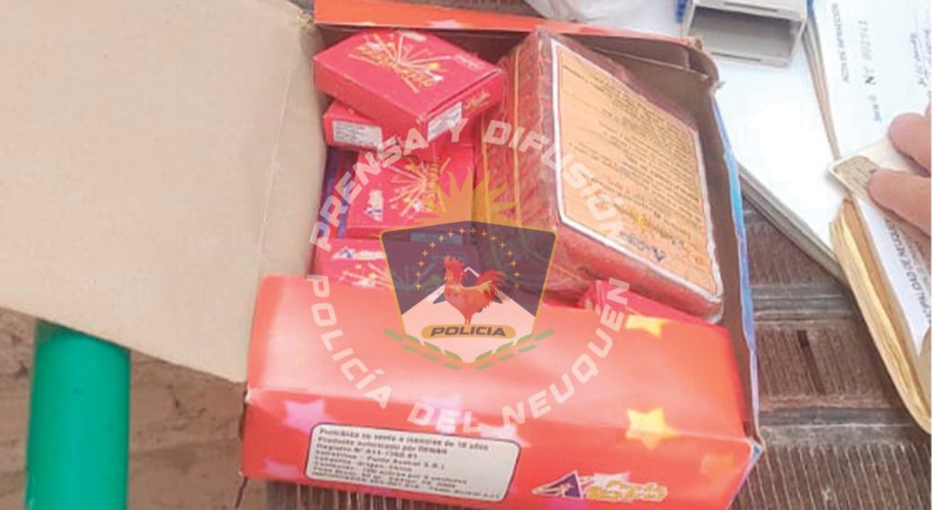 Vecinos fueron multados por vender pirotecnia en un barrio de la ciudad