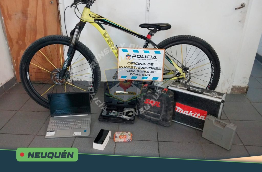 Secuestran objetos robados y detectan plantas de cannabis en un allanamiento en Neuquén