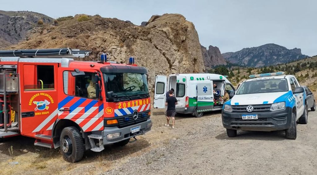 ¿Qué sucedió con el hombre que cayó a un barranco en Villa Traful?