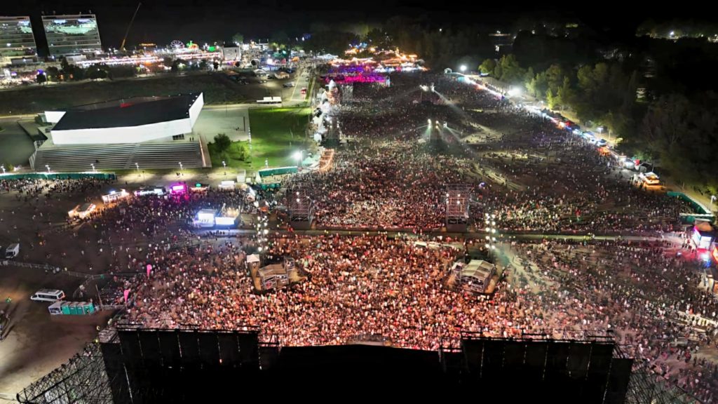 «La nena de Argentina» batió récord de asistencia en la Fiesta Nacional de la Confluencia