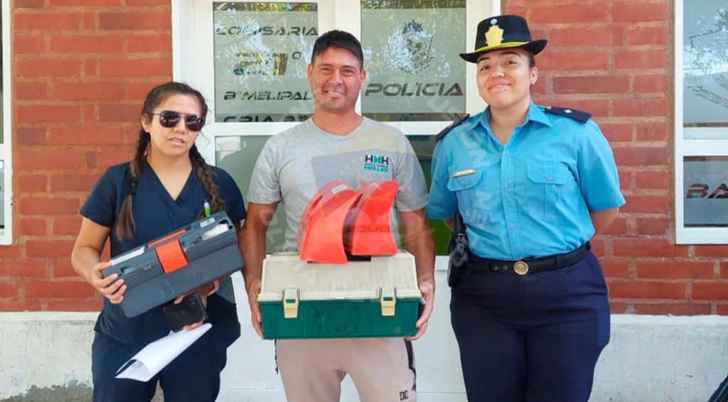 Policía recuperó insumos médicos robados en el hospital Heller