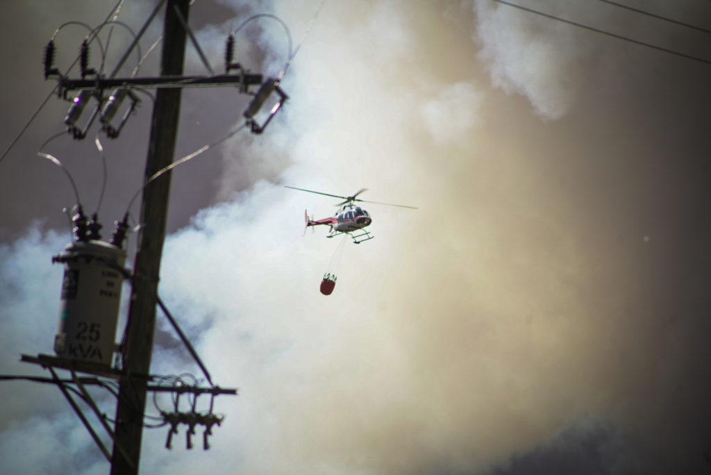 En los últimos cinco días creció el área afectada por los incendios forestales en Valle Magdalena