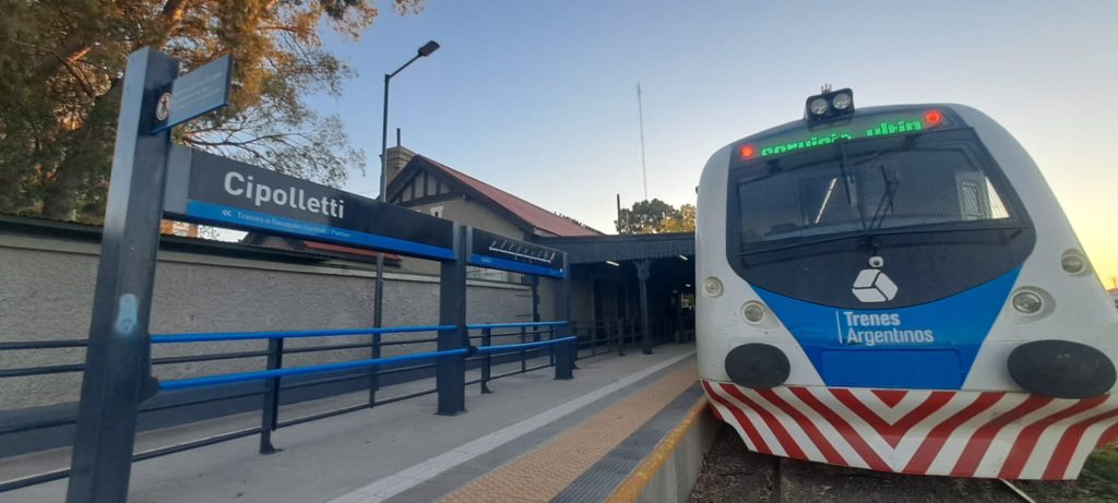 El Tren del Valle retomó sus frecuencias entre Neuquén y Cipolletti