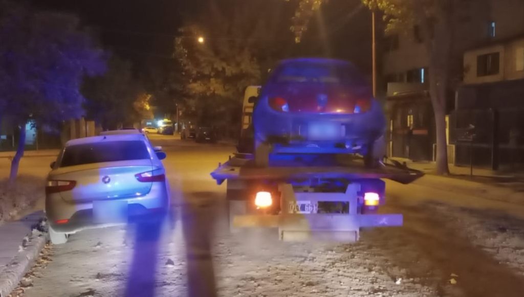Quiso chocar a la policía y terminó dando positivo en el test de alcoholemia