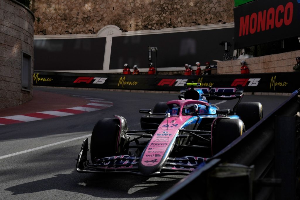 Colapinto acelera para la carrera en Mónaco