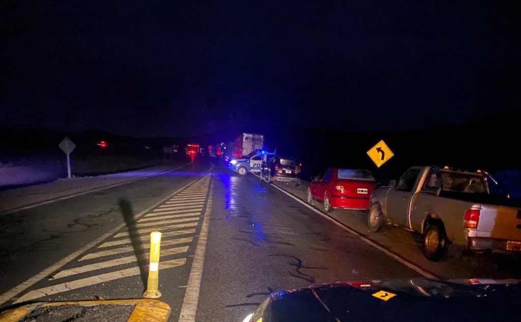 Trágico: Murió un niño tras el accidente en la Ruta 40