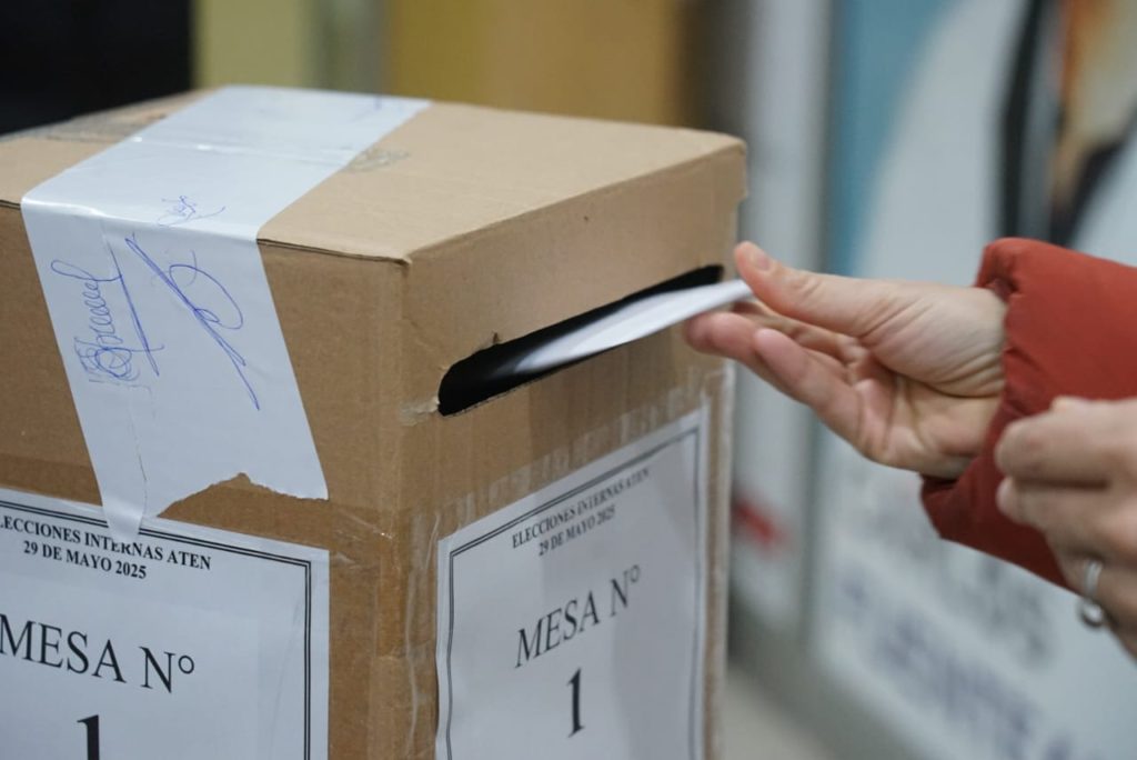¿A qué hora termina la elección de ATEN?